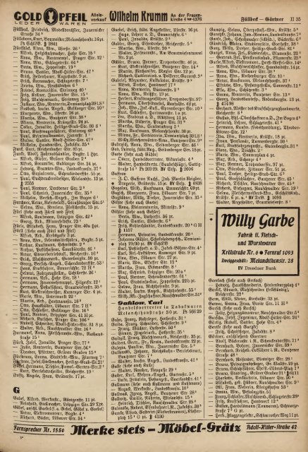 Adressbuch Görlitz 1941 1942