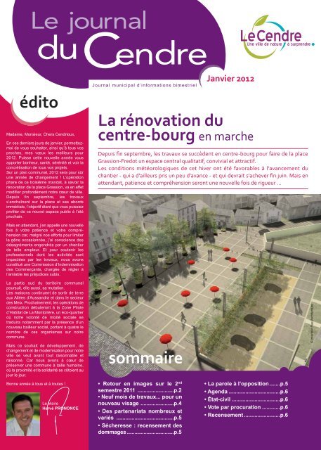 La rénovation du centre-bourg Architecture