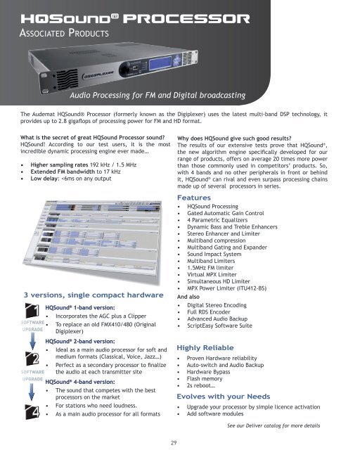 FM TRANSMIT CATALOG - Ecreso