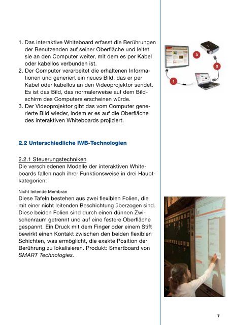 IWB Unterrichten mit interaktiven Whiteboards - Guides DE - Educa