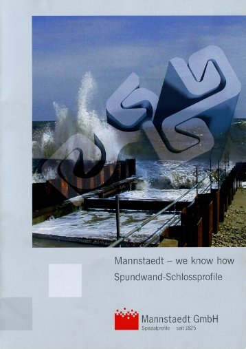 Mannstaedt GmbH - Sheet Piling UK