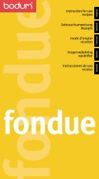 fondue - Bodum