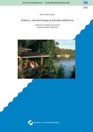 196 Kalastus saimaannorppa ja kansalaisnäkökulma