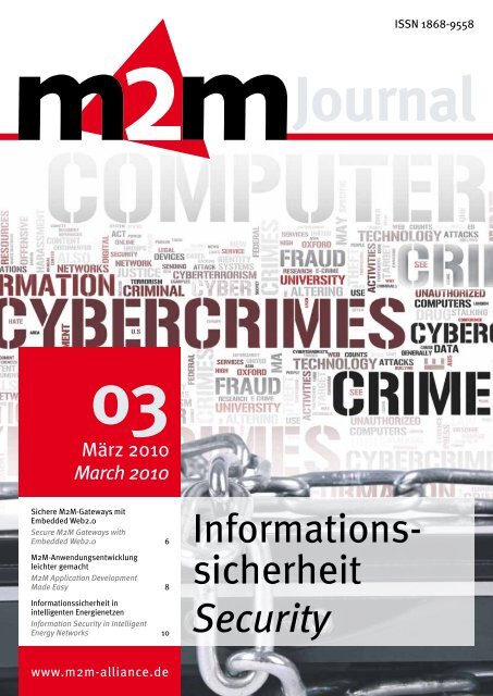 Informations- sicherheit Security - M2M Alliance