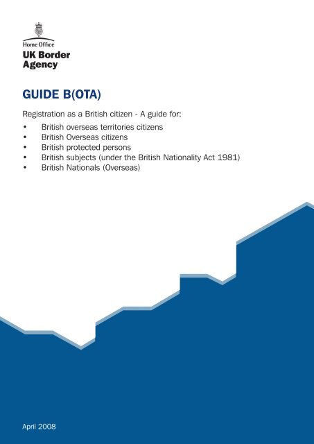 GUIDE B(OTA)