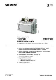 TX OPEN RS232/485 Module TXI1.OPEN - Siemens