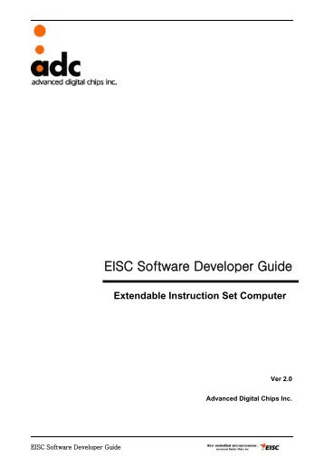 EISC Software Developer Guide