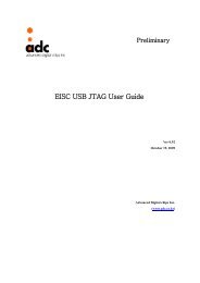 EISC USB JTAG User Guide