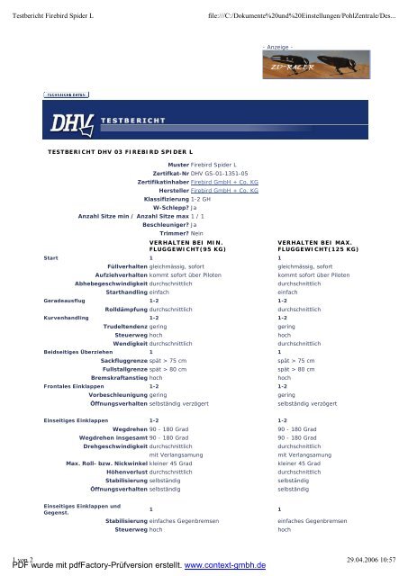 PDF wurde mit pdfFactory-Prüfversion erstellt www.context-gmbh.de