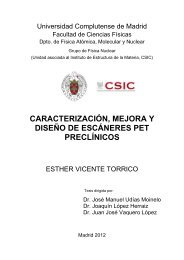 1.1. Principles of PET I - Grupo de FÃ­sica Nuclear - Universidad ...