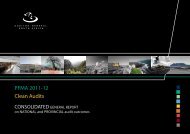 PFMA 2011-12 Clean Audits
