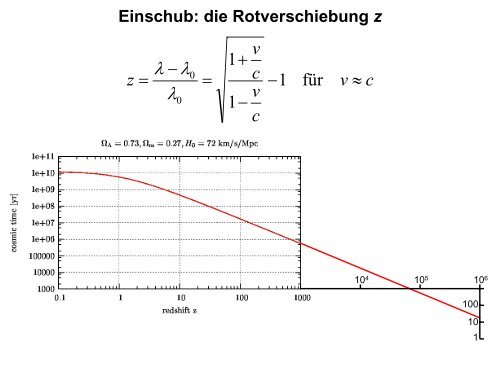 Einschub: Entfernungsbestimmungen im Kosmos