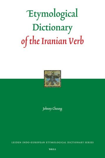 Etymological Dictionary of the Iranian Verb