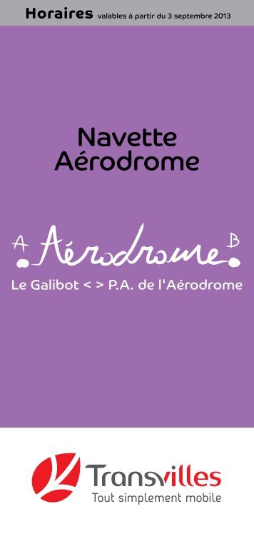 Navette Aérodrome