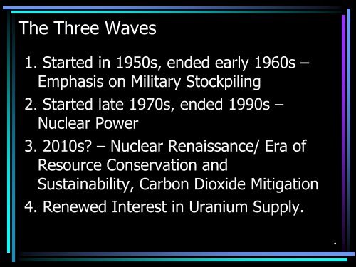 Uranium Recovery from Phosphoric Acid