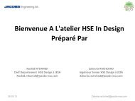 Bienvenue A L'atelier HSE In Design Préparé Par