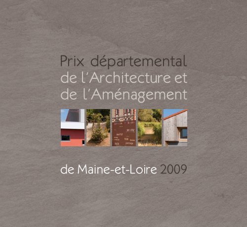 Prix départemental de l’Architecture et de l’Aménagement