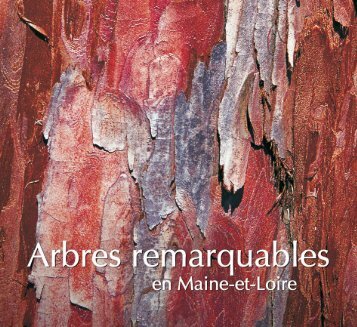 Arbres remarquables de Maine-et-Loire - CAUE