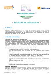 Auxiliaire de puériculture