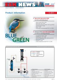 Product Information 3.2011 - ESK  Schultze