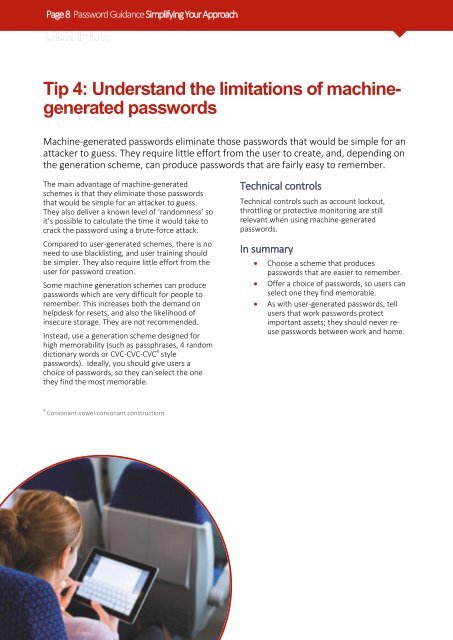 Password Guidance