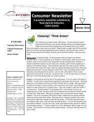 Consumer Newsletter