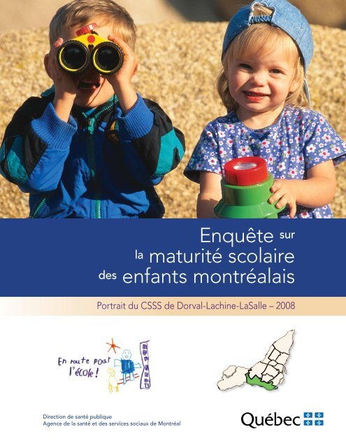 Enquête maturité scolaire enfants montréalais