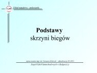 skrzyni biegów