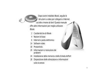 Apple iBook Manuale utente (Original) - iBook Manuale utente (Original)