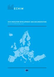 ECHI INDICATOR DEVELOPMENT AND DOCUMENTATION