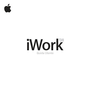 Apple Guida Utente di iWork '08 - Guida Utente di iWork '08