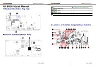 AR-B6005 Quick Manual