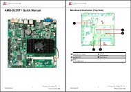 AMB-D255T1 Quick Manual