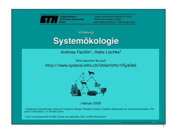 Systemökologie