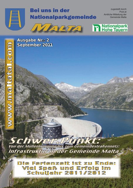 Gemeindezeitung September 2011 - Maltatal