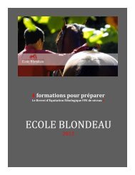 ECOLE BLONDEAU