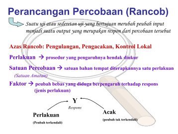 Perancangan Percobaan (Rancob)