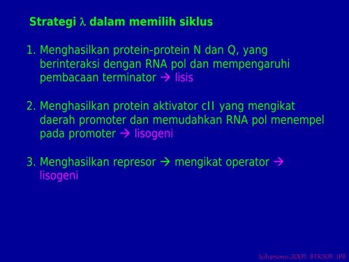 BAKTERIOFAGE DAN VIRUS