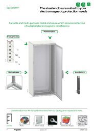 The steel enclosure suited to your ... - Schneider Electric