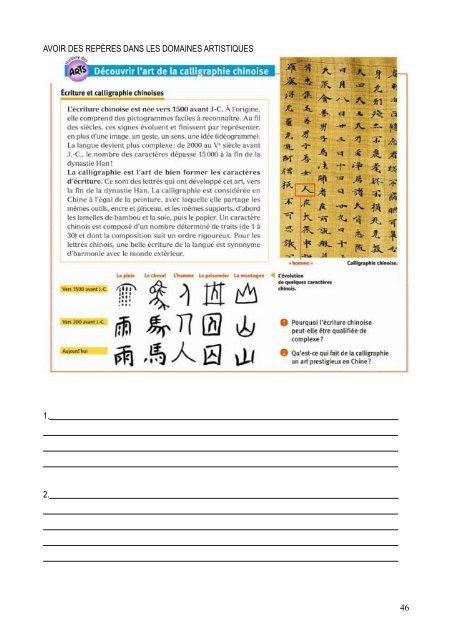 Cahier d'activités - Ressources en histoire-géographie