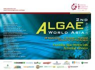 Expanding Algae Markets with Technology Advances