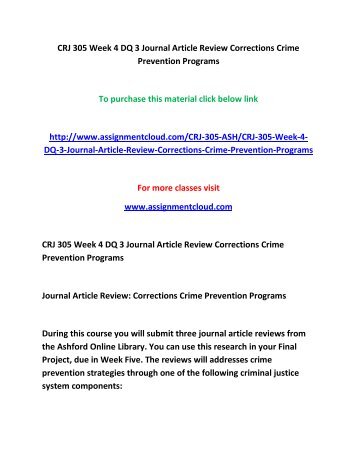 crj 305 crime prevention Crj 101 introduction to criminal justice (a) covers the nature crj 305 adjudication process (a) prerequisite: crj 431 crime prevention and control (a. crj 305 crime prevention Crj 101 introduction to criminal justice (a) covers the nature crj 305 adjudication process (a) prerequisite: crj 431 crime prevention and control (a.