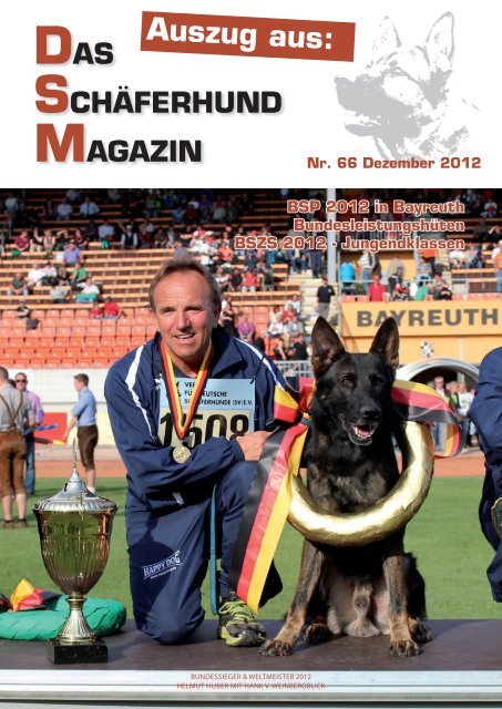 DAS SCHÄFERHUND MAGAZIN