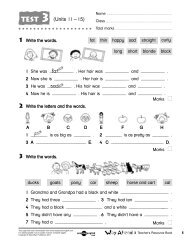 Way Ahead BK3 Test 3