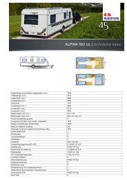 ALPINA 563 UL | technische daten - Freizeit & Caravan