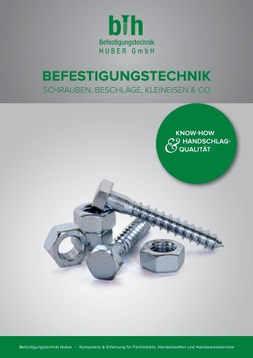 Produktkatalog BTH Anischt