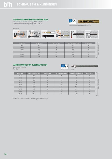 Produktkatalog BTH Anischt