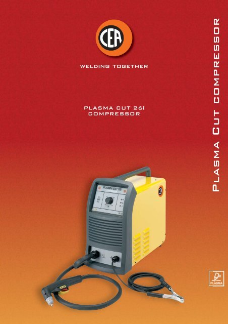 PLASMA CUT 26i COMPRESSOR - Pastoriza Soldadura