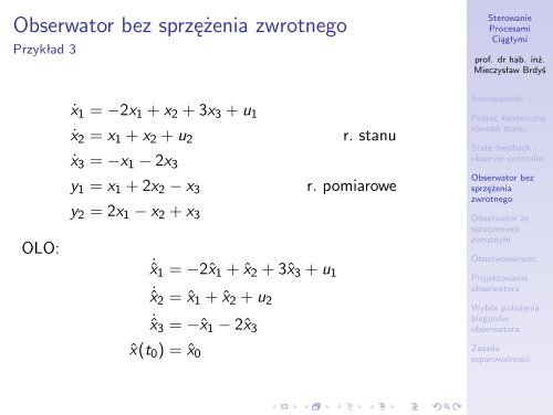 Sterowanie Procesami Ciągłymi