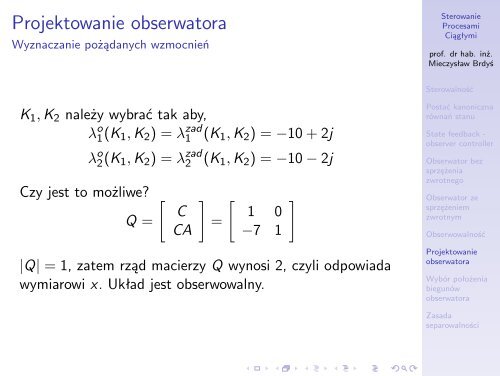 Sterowanie Procesami Ciągłymi